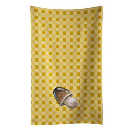 Carolines Treasures Straw Mushroom on Basketweave Kitchen Towel BB7214KTWL